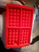 Máquina para hacer gofres para niños, molde de silicona para Tartas, conjunto de utensilios para hornear de silicona antiadherente, K20