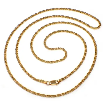

18k gold chain solid lumachina 60 cm. 2mm. 9.15 grs. [9609]
