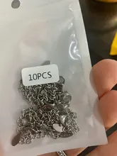 10 Uds. De acero inoxidable, 2 pulgadas, cadena de cola de extensión dorada, cierres de langosta, conector, accesorios para fabricación de joyas DIY, pulsera, collar