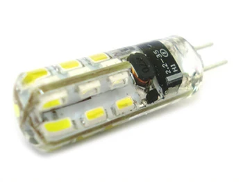 

LED lamp Bispina G4 24 SMD 3014 DC/AC 12V with Silicone neutral White