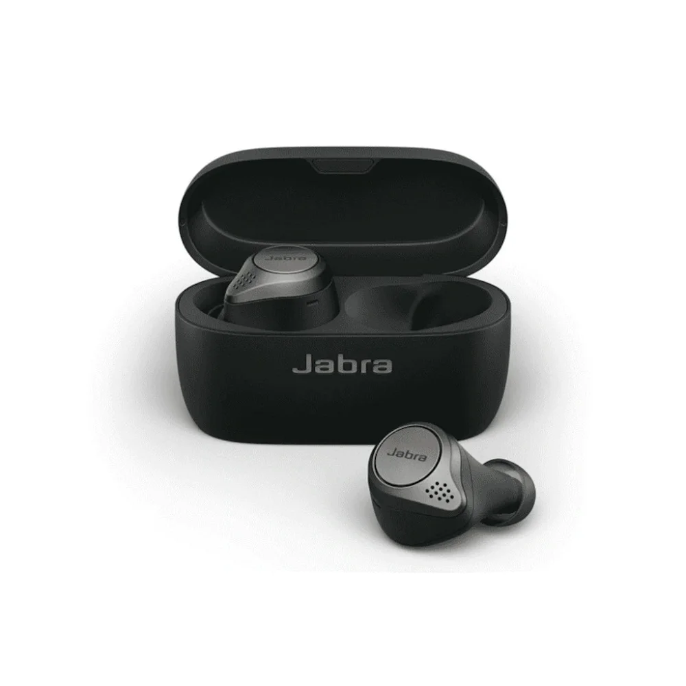 Jabra Elite 75t Titanium Black Earbuds True