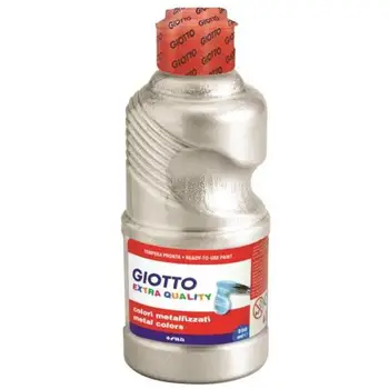 

250ml bottle Tempera silver MetalGIOTTO3.49