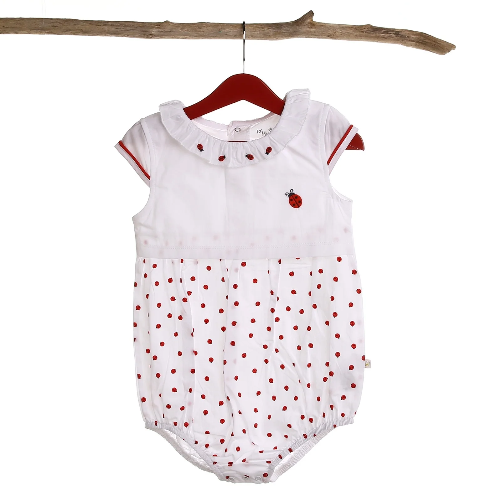 

ebebek For My Baby Girl Lady Poplin Ruched Bodysuit