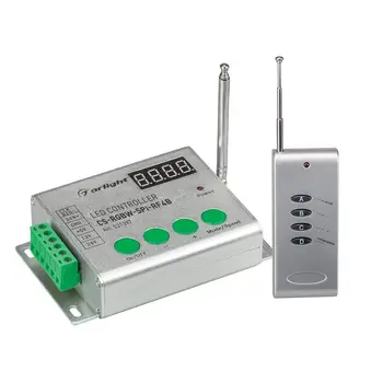 

021397 controller cs-rgbw-spi-rf4b (5-24V, 4kn remote control) 1 pc Arlight