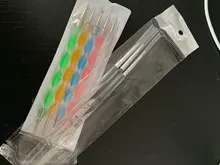 3 unids/set Kolinsky de uñas de Gel línea de arte pinceles para pintar de cristal acrílico delgado de pluma de dibujo herramientas de manicura de decoración de uñas conjunto