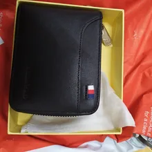 WILLIAMPOLO corto de alta calidad bolsa de la cremallera bolsa de 13 titulares de la tarjeta de conductor es Conjunto de licencia bolsa tarjeta bancaria pl175112