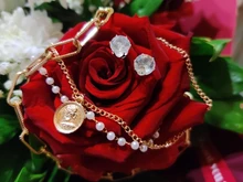 DAXI collar mujer colgante cadenas de oro luna collar cruz boho collar de perlas collares de moda 2020 collares largos accesorios mujer