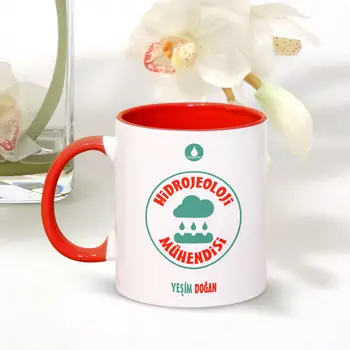 

Personalized Professional Hidrojeoloji Engineer Red Mug Cup