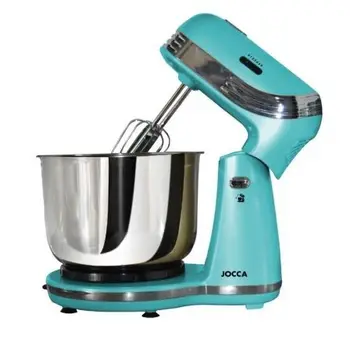 

MIXER MIXER JOCCA 5516A BLUE-250W-6 SPEED-2 SETS OF RODS DETACHABLE-BOL 1.8L STAINLESS STEEL