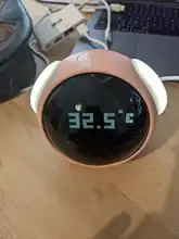 Reloj despertador multifuncional de voz para mesita de noche, luz nocturna de Control, alarma de niño, recargable, 2021