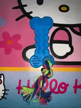 Toy Interactive-Toy Rubber Dog-Play Training Small Durable Bone-Rope Natural Star Pet-Dog