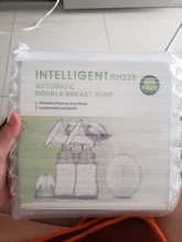 ZIMEITU-Bomba de leche eléctrica doble, succionadora potente de pezones, bomba de lactancia eléctrica USB con botella de leche para bebé, almohadilla de calor en frío