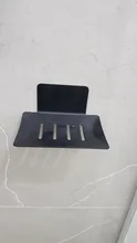 No perforar plato de soporte para jabón soporte de esponja de jabón montado en la pared para cocina soporte de jabón organizador de baño soporte de jabón de metal