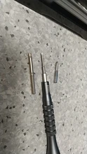 LAOA-brocas de destornillador de alta precisión, herramientas manuales de acero S2 de 4mm, 1 unidad