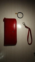 Women Wallets Card-Holder Wristlet Girls Purse Genuine-Leather High-Quality Luxury Brand