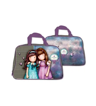 

LARGE TOILETRY LAPEL SANTORO - Friends walking together