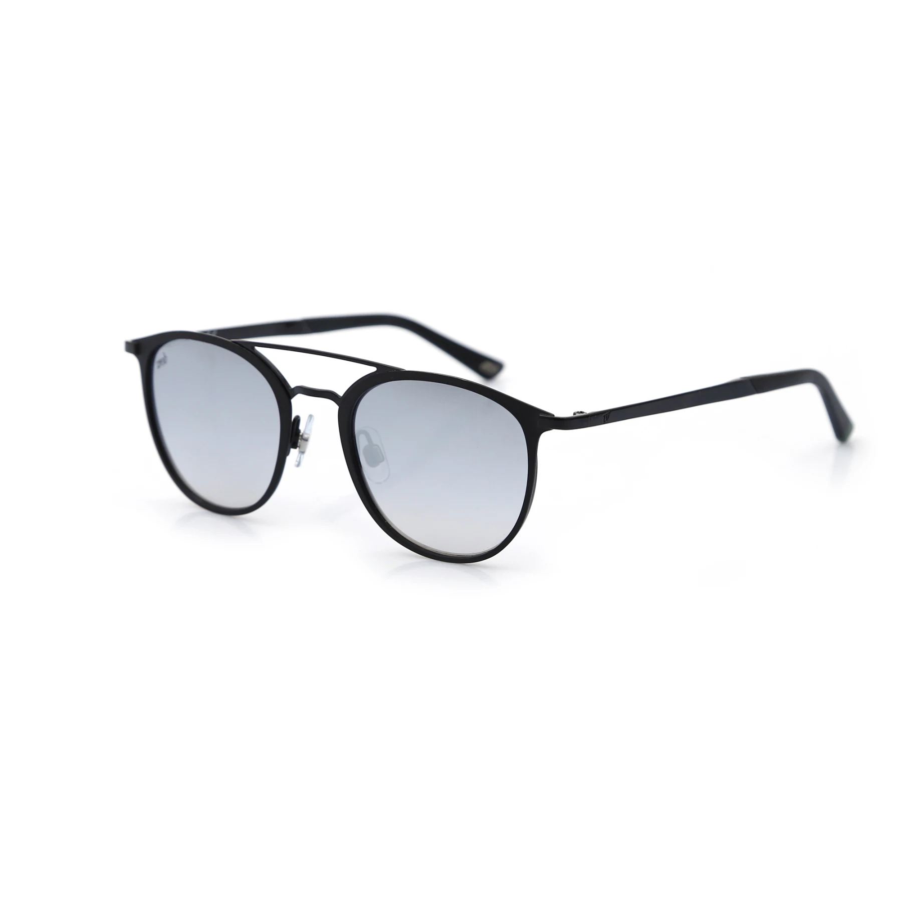 

Unisex sunglasses w 0253 01c metal black organic oval aval 50-21-145 web