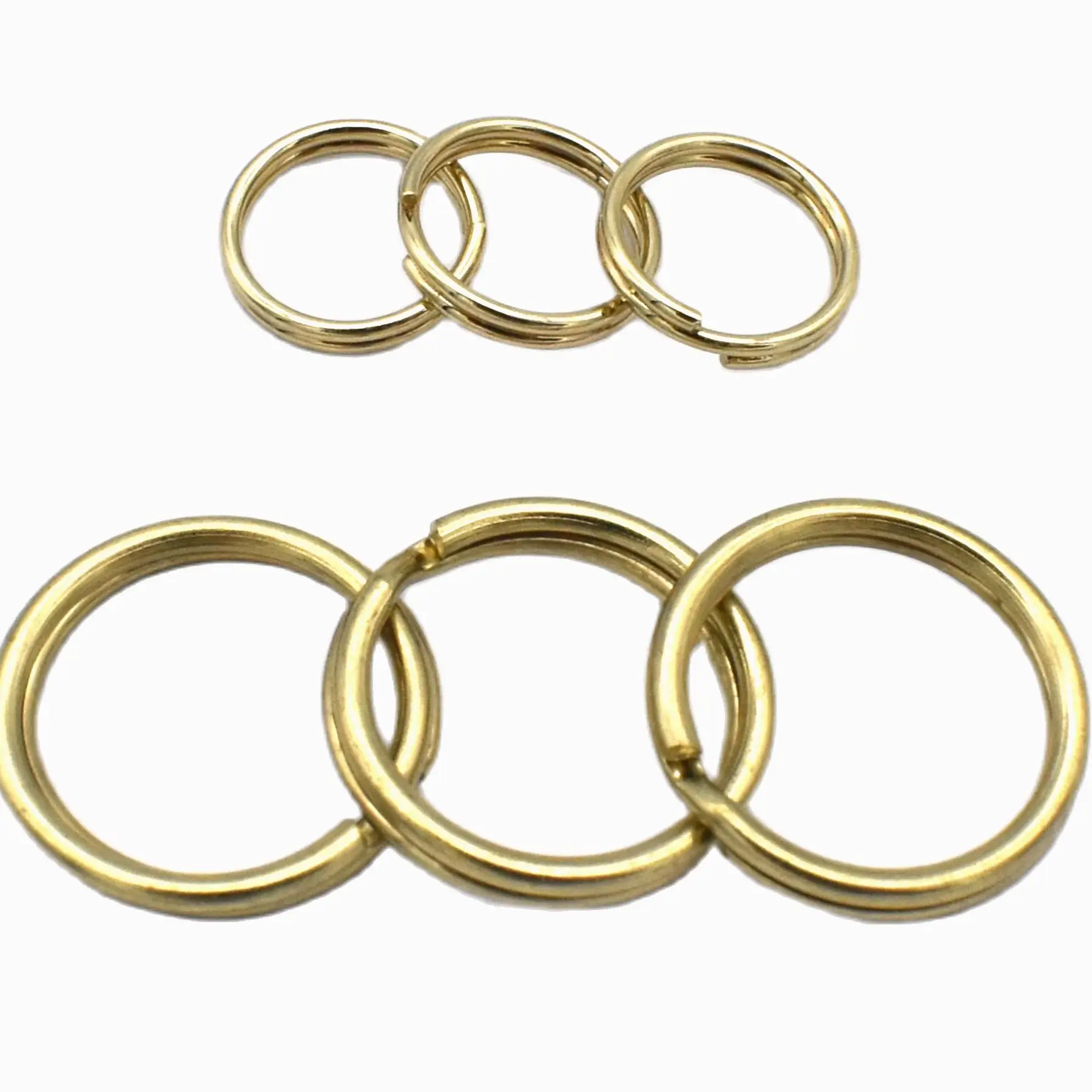 

100pcs Key Ring Round Ring Bronze Jump Ring Split Ring Iron Key Chain 10/15mm DIY Accessories Charm Jewelry Purse Hardware