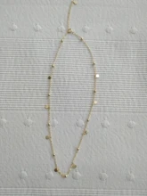 Collar de Gargantilla redonda geométrica de Plata de Ley 925 auténtica para mujer, joyería fina minimalista, accesorios para regalo