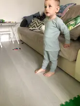 ¿Otoño 2 uds? Ropa de dormir para niños, conjunto de pijamas de algodón de Color puro, traje para niños, conjuntos de ropa de bebé, traje de cuerpo