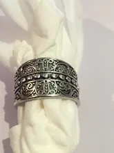 FDLK-anillo ancho Vintage para mujer, exquisito diseño de mariposa, accesorios de joyería Retro