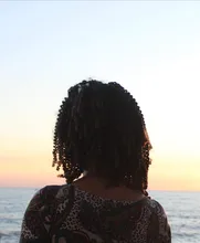 TOMO-extensiones de cabello sintético para mujer, accesorio capilar de 8 pulgadas con degradado, efecto Passion Twist, para Crochet, de 30 raíces