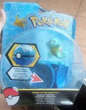 Kids Toy Action-Figure-Model Elf-Ball-Belt Pikachu Pokeball Pocket Monster Cosplay Genuine