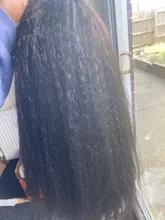 Lydia Largo rizado recto pelo pelucas de pelo sintético para las mujeres afroamericanas negro Natural 16-22 pulgadas Kanekalon peluca Afro