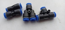 Conector de tubería de aire de 10mm, 12mm, 8mm, 6mm, manguera de 1/8 , 3/8, 1/2 , BSP, 1/4, rosca hembra de latón, conector neumático, empalme rápido