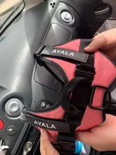 Arnés reflectante ajustable personalizado para perros, chaleco personalizado con parche de identificación, para caminar al aire libre