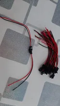 Promotion! 10Pairs 15cm Long JST SM 2Pins Plug Male to Female Wire Connector