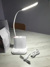 Desk-Lamp Bedside Dimming-Adjustment Study Bedroom Reading Living-Room Rechargeable Children