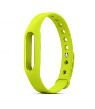 

Replacement silicone strap for watch bracelet Xiaomi My Band 3 Green