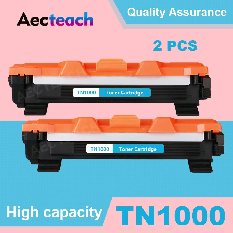 Aecteach совместимы для Brother TN1000 тонер-картридж TN1030 TN1050 TN1060 TN1070 TN1075 HL-1110 1210 MFC-1810 DCP-1510