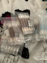 Bastoncillo de Alcohol médico desechable para mujer, hisopo de algodón desinfectante, cuidado de emergencia, algodón de maquillaje