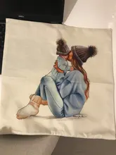Cushion-Cover Pillowcase Sofa Linen Baby Super-Daddy 45--45cm-Decor Cartoon Home Mom