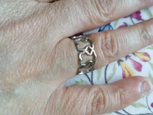 Anillo de metal con diseño de oso, joyería para la mano en ácero inoxidable, enchapado en oro y plata en tallas 6-8, 1 unidad