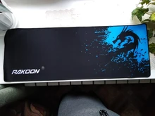 Gaming-Mousepad Gamer Computer Anti-Slip Rakoon Large Rubber Big with Locking-Edge 