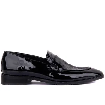 

Sail Lakers - Men Dress Italian Genuine Leather Shoes Slip On Fashion Men Leather Moccasin Formal Men's Shoes Pointed toe Shoes