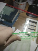 1 Juego de Herramientas de medición de plantilla y regla geométrica ovalada de plástico verde, superventas para estudiantes