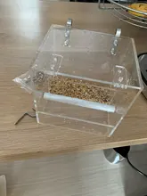 Box Cage Perch-Stand Birds-Supplies Bird-Parrot-Feeder Feeding-Tools Hanging Parrots