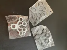 Expansor de mano de silicona para entrenamiento con los dedos, bandas de resistencia para fuerza, ejercicio de muñeca, Fitness, 1 Uds.