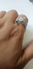 Anillo de boda de circón dorado con cabeza de leopardo para hombre y mujer, joyería abierta, moda al por mayor
