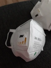 3M FFP2 mascarilla respiradora de 9502V, mascarilla de seguridad con filtro PM2.5, ffp2 transpirable, 3m, envío rápido