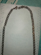 Vnox-Cadena de eslabones cubanos de acero inoxidable, collar de color dorado, plateado y negro, para hombres y mujeres