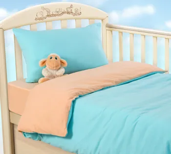 

Baby knitted bedding summer sunset
