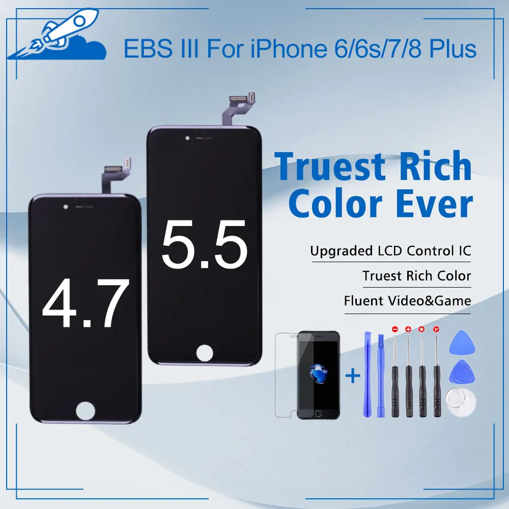 Elekworld телефон для iPhone 6/6S/7/8 LCD экран с 3D Touch|Экраны мобильных телефонов| |