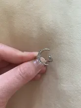 Anillo minimalista Vintage de circón con Luna y estrella para mujer, joyería Bohemia para fiesta, regalo bonito, 2021