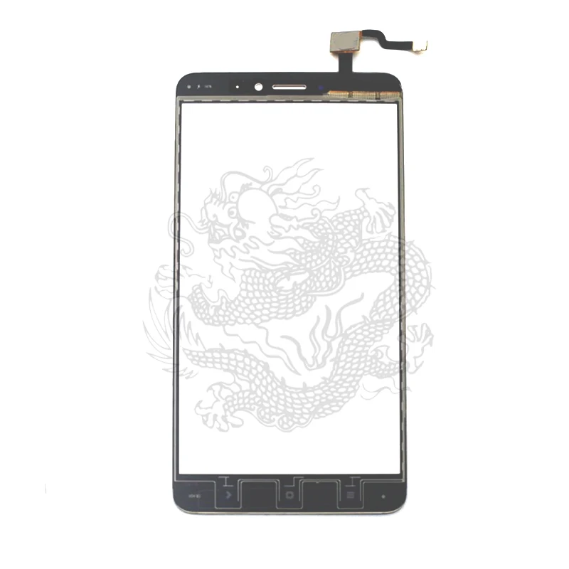 Для Xiao Mi Max сенсорный экран панель дигитайзер Переднее стекло объектив сенсор аксессуары с гибким кабелем