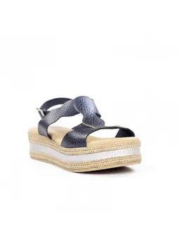 

Sandal blue cuña.37ar6